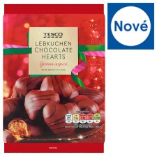 Tesco Gingerbreads with Apricot Filling Covered in Milk Chocolate Decorated with Dark Chocolate 250g