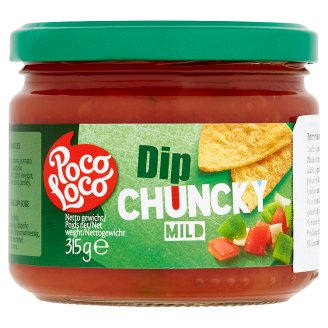 Poco Loco Jemná omáčka z rajčat a zelených paprik 315g