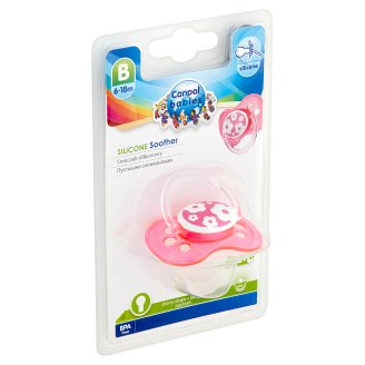Canpol Babies Šidítko silikonové, třešinka B 6-18m
