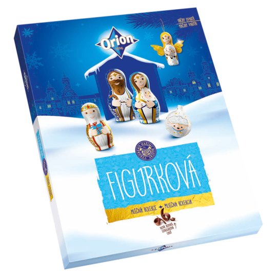 ORION Vánoční kolekce mléčná figurková 366g