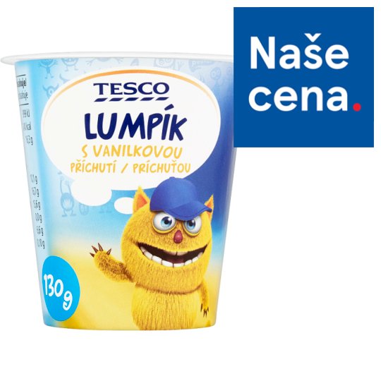 Tesco Lumpík s vanilkovou příchutí 130g