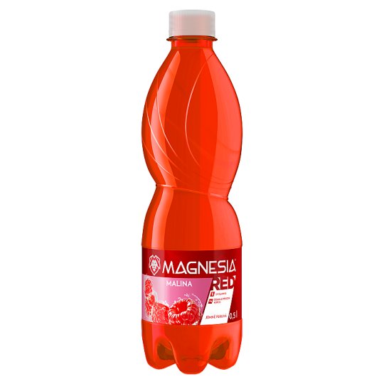 Magnesia Red Raspberry Lightly Carbonated 0.5L - Tesco Groceries