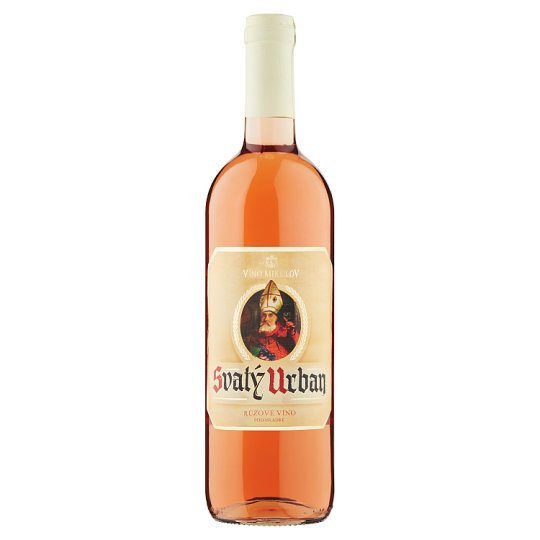 Víno Mikulov Svatý Urban Semi-Sweet Rose Wine 0.75L
