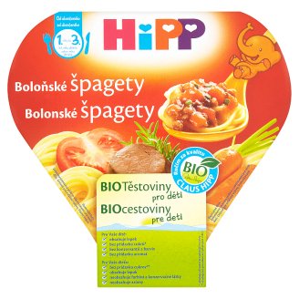 HiPP Bio Boloňské špagety příkrm pro děti 250g