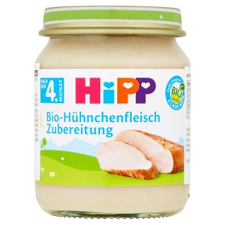 HiPP Bio kuřecí maso - pyré 125g