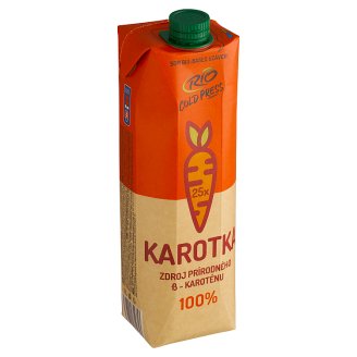 RIO FRESH 100% mrkvová šťáva 1l