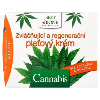 Bione Cosmetics Bio Cannabis zvláčňující a regenerační pleťový krém 51ml