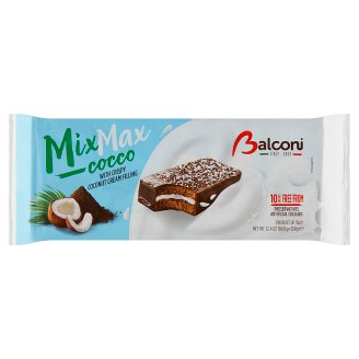 Balconi Mix max s kokosovou náplní a kakaovou polevou 10 x 35g