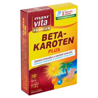 MaxiVita Premium Beta-karoten plus 30 tablet 22,8g