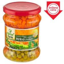 Natur Farm Carrots with Peas 470g