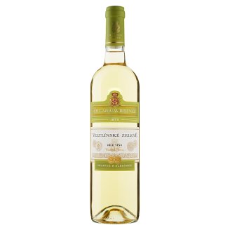 Zámecké Vinařství Bzenec Cellarium Bisencii Veltlínské zelené suché bílé víno 75cl