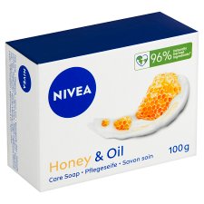 Nivea Honey & Oil Pečující krémové mýdlo 100g