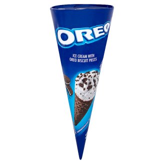 Oreo Mražený krém s kousky sušenek v kornoutu 110ml