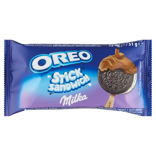 Oreo Sendvičové sušenky plněné mraženým krémem 75ml