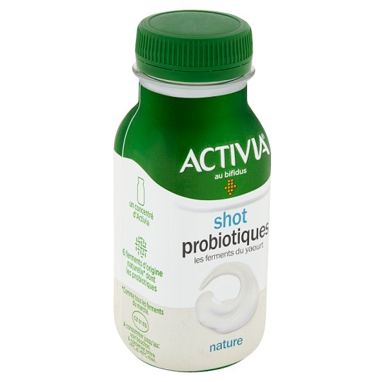 Danone Activia Shot bílý jogurtový nápoj s bifidokulturou 80g