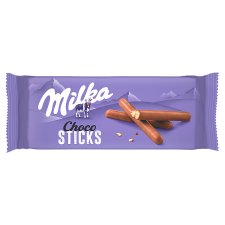 Milka sušenky Choco Sticks celomáčené, mléčná čokoláda 112g