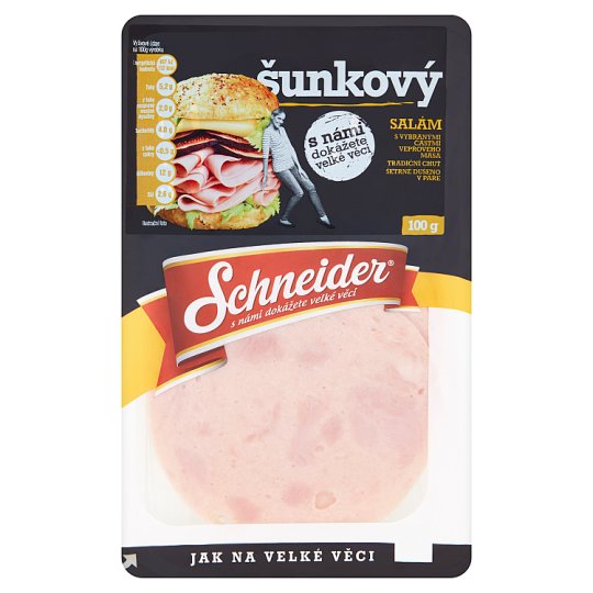Schneider Šunkový salám krájený 100g
