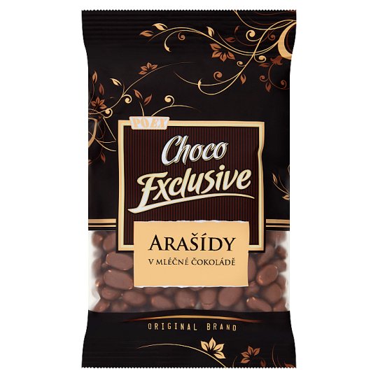 Poex Choco Exclusive Arašídy v mléčné čokoládě 250g