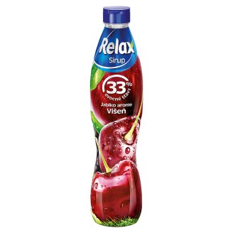 Relax Sirup jablko aronie višeň 700ml