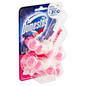 Domestos Power 5 Pink Magnolia tuhý WC blok 2 x 55g