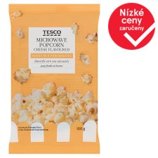Tesco Microwave Popcorn Cheese Flavoured 100g