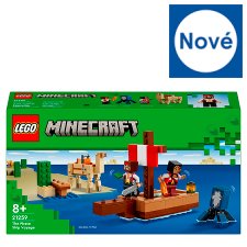 LEGO Minecraft 21259 Plavba na pirátské lodi