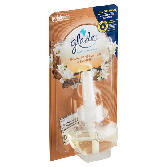 Glade Electric Scented Oil Sensual Sandalwood & Jasmine Refill 20ml