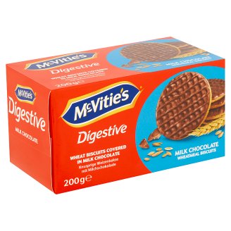 McVitie's Digestive s mléčnou čokoládou 200g