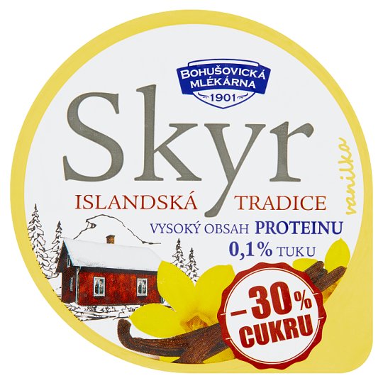 Bohušovická mlékárna Skyr vanilka 140g