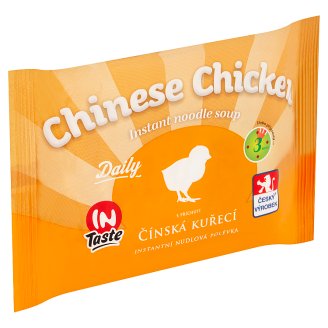 InTaste Daily Čínská kuřecí instantní nudlová polévka 60g