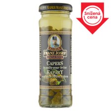 Franz Josef Kaiser Exclusive Capers in Salty-Sour Brine 100g