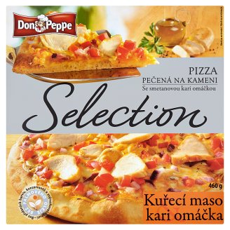 Don Peppe Selection Pizza kuřecí maso & kari omáčka 460g