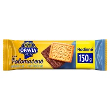 Opavia Zlaté Semi-Dipped Milk 150g