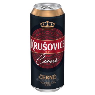 Krušovice Černé pivo výčepní tmavé 0,5l