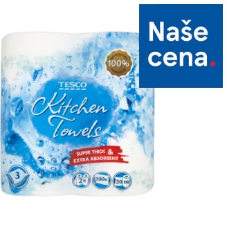 Tesco Kuchyňské utěrky 2 role