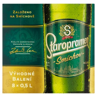 Staropramen Smíchov pivo výčepní světlé 8 x 0,5l