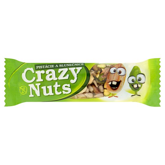 Crazy nuts pistácie a slunečnice 30g