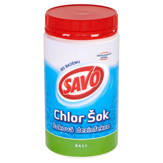 Savo do bazénu Chlor šok 0,9l