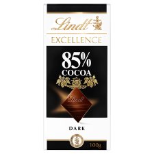 Lindt Excellence Extra hořká čokoláda 85% 100g