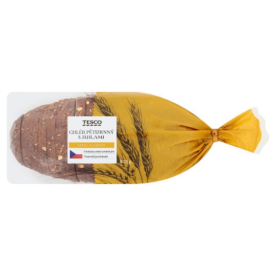 Tesco Tesco Five-Grain Bread with Millet 500g