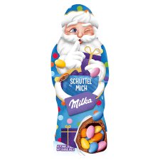 Milka Santa dutá figurka, mléčná čokoláda, kakaové dražé 61g