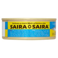 Sokra Saira Sardinela in Own Sauce with Added Oil 240g