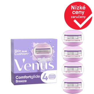 Gillette Venus ComfortGlide Breeze Dámské Hol Hlavice, 4 Ks