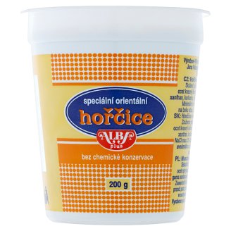 Alba Plus Speciální orientální hořčice 200g