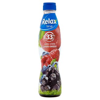 Relax Sirup jablko aronie lesní ovoce 700ml
