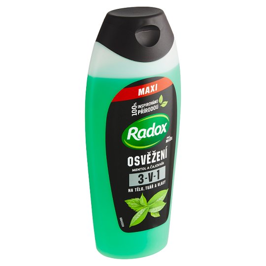 Radox Refresh 3in1 Men's Shower Gel 400ml Tesco Groceries