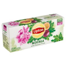 Lipton Moringa with Passion Fruit aromatizovaný bylinný nálev 20 sáčků 18g