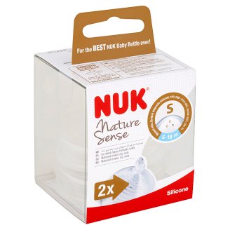 Nuk Nature Sense Mateřské mléko, čaj, voda S 2 ks