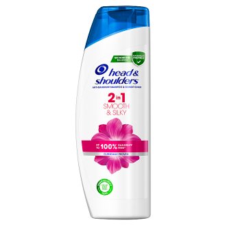 Head & Shoulders Smooth & Silky 2v1 Šampon Proti Lupům 360 ml