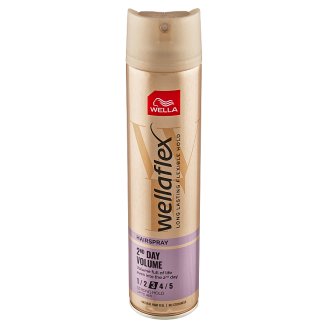 Wella Wellaflex Volume boosting lak na vlasy pro zvětšení objemu a silné zpevnění 250ml